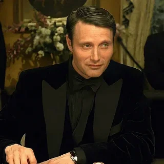 Telegram stiker ⛓ Mads mikkelsen