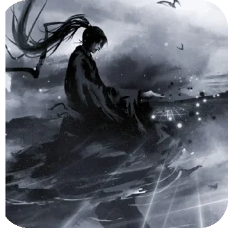 Telegram sticker 👹 古月方媛