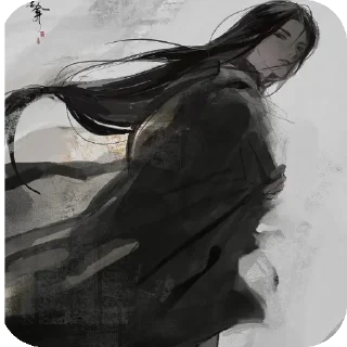 Telegram sticker 👍 古月方媛