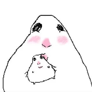 Телеграм стикер 😘 хомяк :: @fStikBot