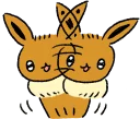 Telegram sticker 😮 Pokémon: Eevee Stickers :: @line_stickers