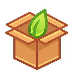 Sticker 📦 🍀 Eco Emoji