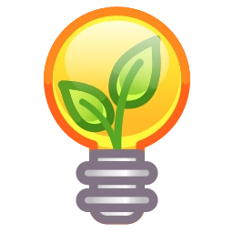 Sticker 💡 🍀 Eco Emoji