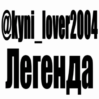 Video sticker ❤️ Да кто такой этот @kynik?