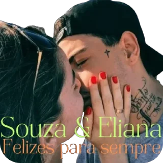 Telegram sticker 🫥 Souza & Eliana