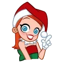 Telegram stiker 😉 Sweety Santa