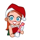Telegram stiker 🎉 Sweety Santa