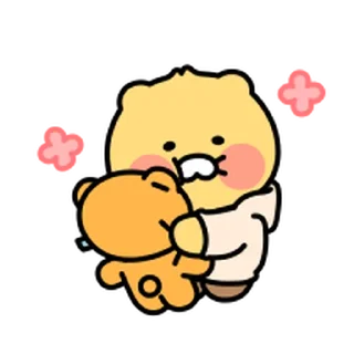 Telegram sticker ⭐ 춘식이는 아깽이 2 @moe_sticker_bot