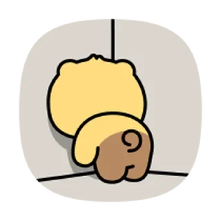 Telegram sticker ⭐ 춘식이는 아깽이 2 @moe_sticker_bot