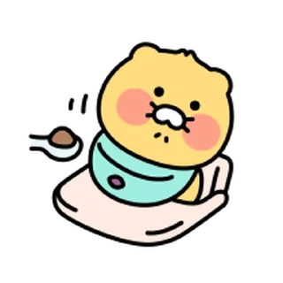 Telegram sticker ⭐ 춘식이는 아깽이 2 @moe_sticker_bot