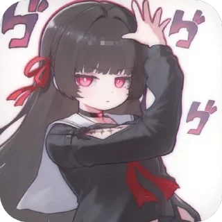 Video sticker 🫥 Chisa by @ThyShin