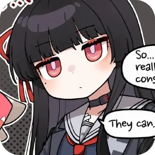 Video sticker 🫥 Chisa by @ThyShin