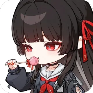 Video sticker 🫥 Chisa by @ThyShin