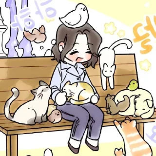 Telegram sticker 🐱 𝙠𝙝𝙤 𝘿𝙍 ♡