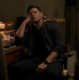 Telegram sticker 📽 Supernatural meme | @FUGY_Sticker