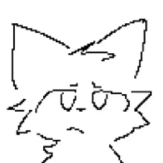 Telegram sticker 😕 Котики от Река @Rek_Tens