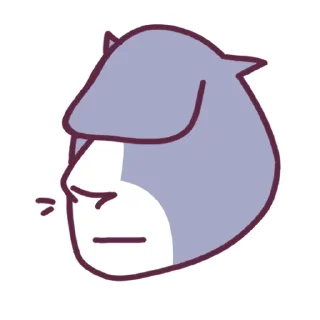 Telegram sticker 🗿 Cat Motions 2 (by @taneffe) without text