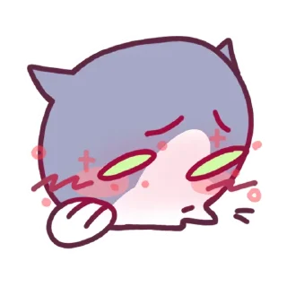 Video sticker ☺ Cat Motions 2 (by @taneffe) without text