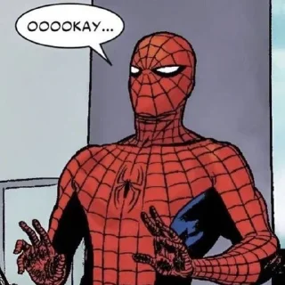 Telegram stiker 🧲 ‌ ‌ @eundoII ʻs spiderman