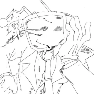 Telegram sticker 🧐 Мій величкий Тенна :: @fStikBot