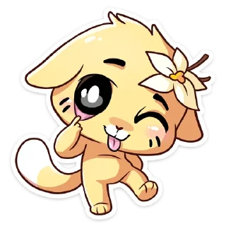 Video sticker #️⃣ Бисквит и Ванилька