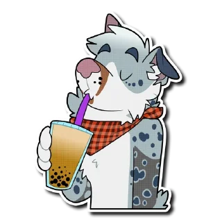 Telegram sticker 🥤 CorginShep