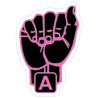 Sticker 🧏 Sign Language @PunjabiSticker