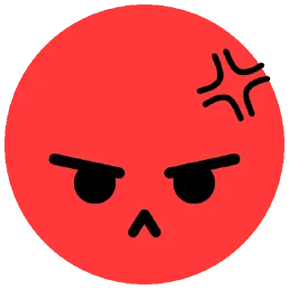 Video sticker 😡 Tiktok Emojis
