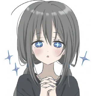 Video sticker 🤩 Тихая девушка @Nyasticks