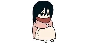 Telegram sticker 😔 Mini AOT | @Toji_sama