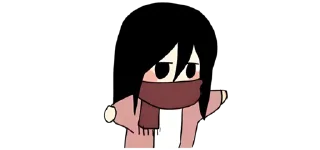 Telegram sticker 🫂 Mini AOT | @Toji_sama