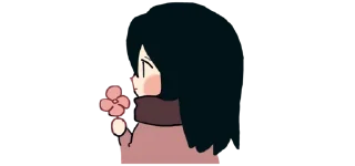 Telegram sticker 🌸 Mini AOT | @Toji_sama