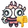 Sticker 👎 хорошисики