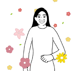 Телеграм стикер 💬 욕 잘하는 언니 을시년스러운 여자 By @KakaoEmoticon
