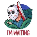 Telegram sticker ⏳ Jason Voorhees