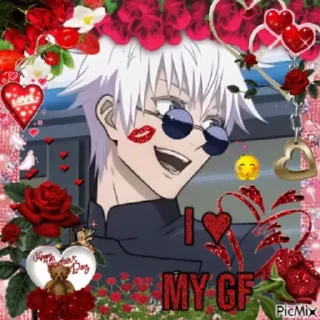 Video sticker 🌟 SATORU MY HUSBAND @aller11s :: @fStikBot