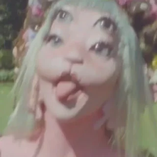 Telegram sticker 😜 милка с молоком