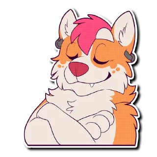 Video sticker 😌 That Fink Husky