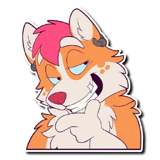 Video sticker 😏 That Fink Husky