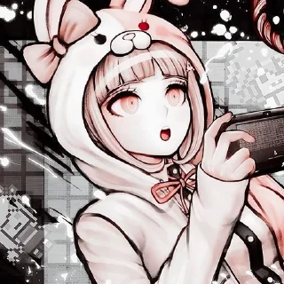 Telegram sticker 🌟 chiaki nanami🍧 :: @fStikBot