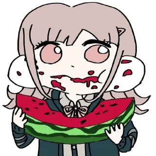 Telegram sticker 🌟 chiaki nanami🍧 :: @fStikBot