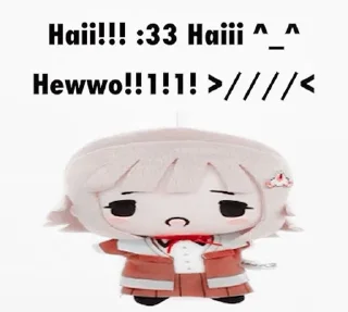 Telegram sticker 🌟 chiaki nanami🍧 :: @fStikBot