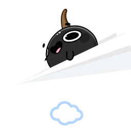 Telegram sticker ✈️ Black Cherry Club | @bcherrychat