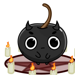 Telegram sticker ☯️ Black Cherry Club | @bcherrychat