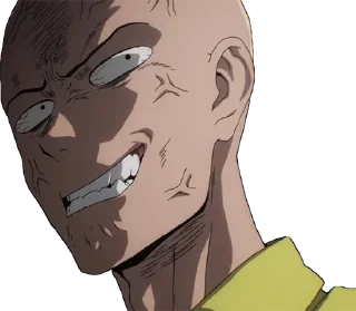 Video sticker 😡 One punch man!
