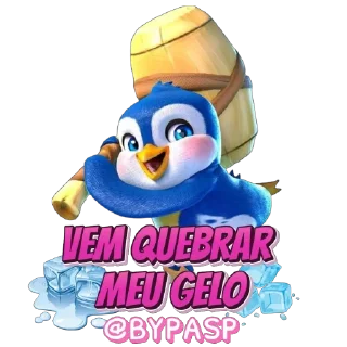 Telegram sticker 🧊 @lancamentopoprede 🚀