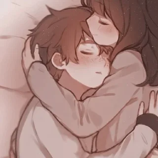 Sticker 😊 ANIME HUG