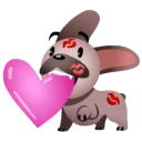 Video sticker 💋 Mugsy