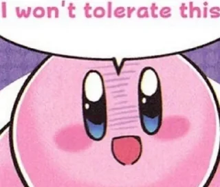 Telegram sticker 😅 Kirby