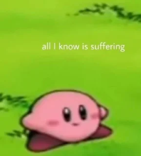 Video sticker 😞 Kirby